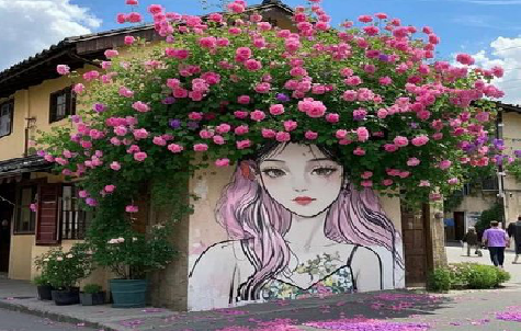 诸暨怎么设计网红打卡墙绘