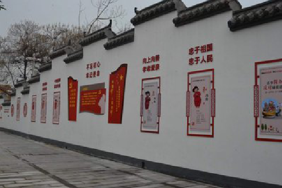 诸暨墙体彩绘-乡村文化墙