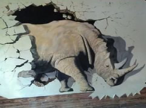 诸暨在墙绘中，如何绘制3D效果？