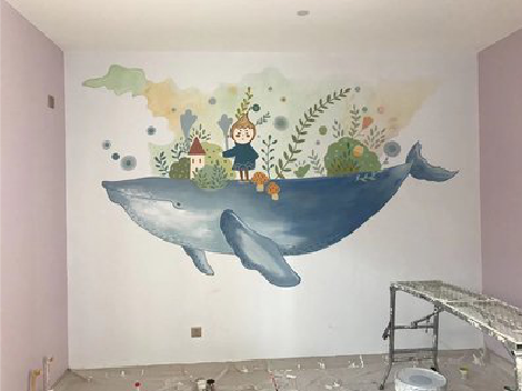 诸暨手绘墙的特点及优势。